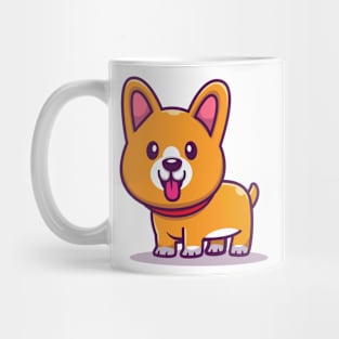 Cute Corgi Smiling Mug